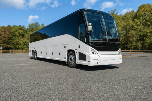 Charter Bus Rental Fair Lawn 56 Passenger Charter Bus